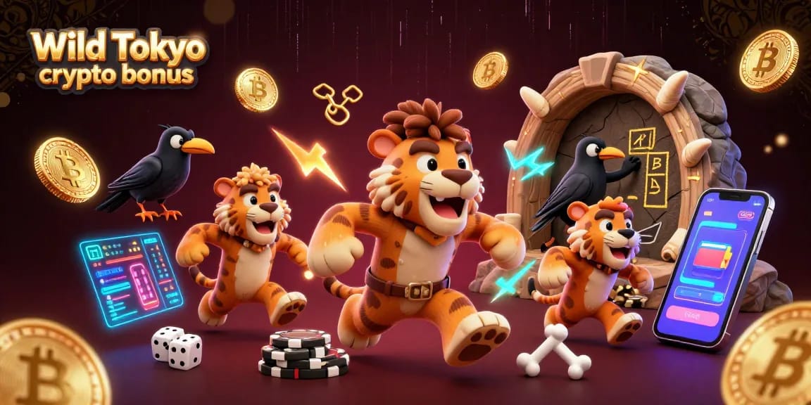 Gioca con il Wild Tokyo crypto bonus e vivi l'emozione in un casinò neon virtuale.
