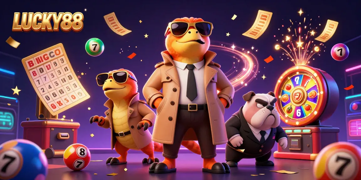 Win big at LUCKY88 with playful raptors as they attempt to enter an exclusive casino lounge.