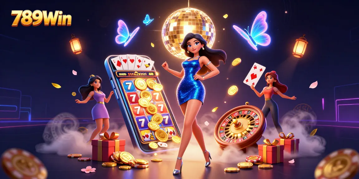Engage with vibrant casino action featuring 789Win's captivating slot games and glamour.